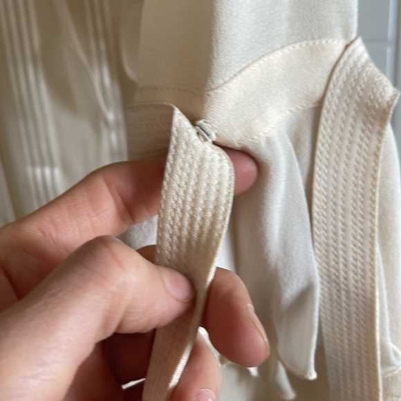 VINTAGE GIANNI VERSACE DRESS couture dress beige color, very good condition. - Picture 5 of 15